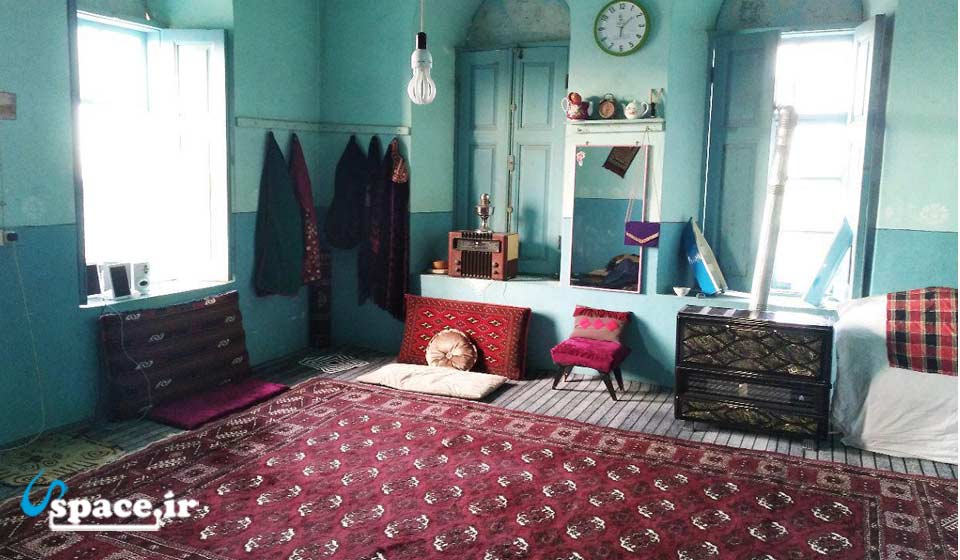 نمای داخلی اتاق اقامتگاه بوم گردی شیرمحمدی - گمیش تپه